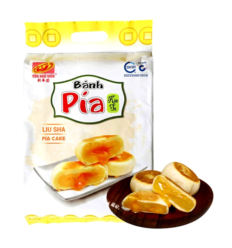 Tortine Banh Pia con crema all'uovo - Tan Hue Vien 480g (12 pz.)
